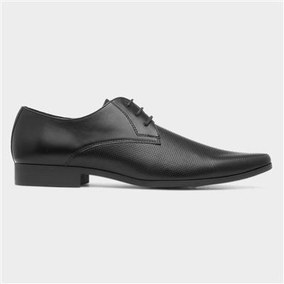 Harrison Mens Black Lace Up Formal Shoe