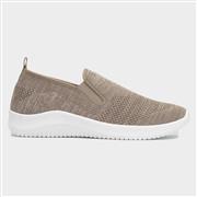 XL Elijah Mens Beige Slip On Canvas Shoe (Click For Details)