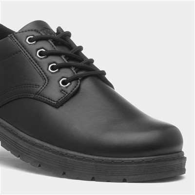 Men's Black Lace Up Shoes