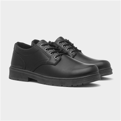 Men's Black Lace Up Shoes