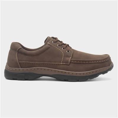 Mens Brown Lace Up Shoe