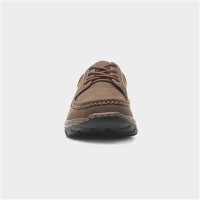 Mens Brown Lace Up Shoe