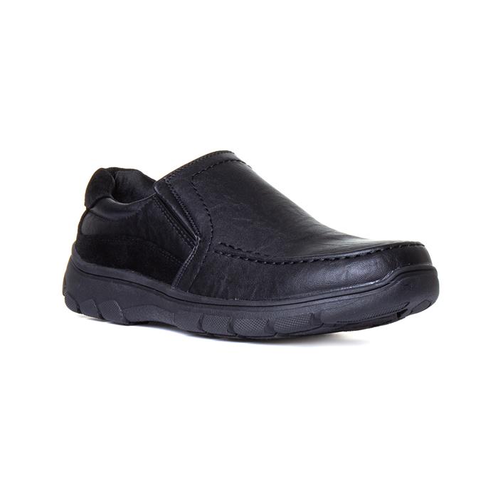 Cushion Walk Mens Black Slip On Shoe52249 Shoe Zone