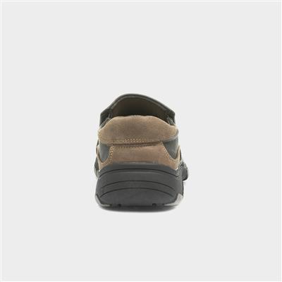 Mens Brown Slip On Shoe