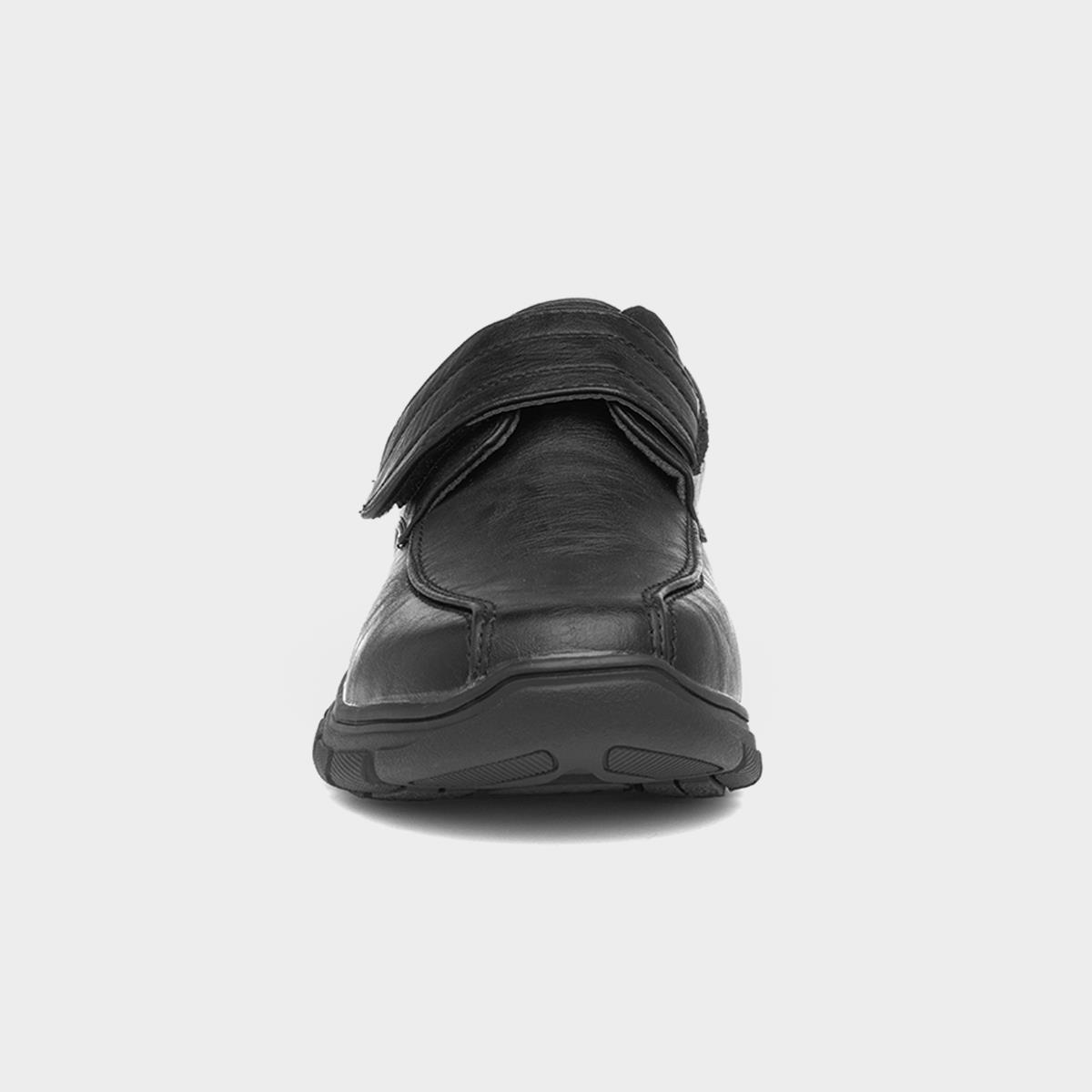 Cushion Walk Mens Black Easy Fasten Shoe52251 Shoe Zone