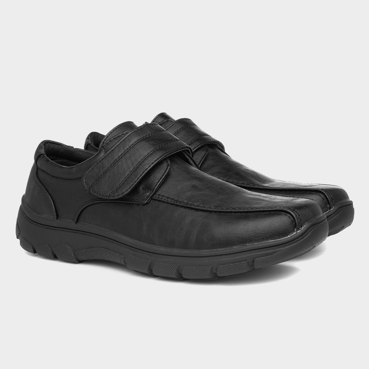 mens easy fasten shoes