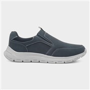 Hobos Henry Mens Navy Slip On Shoe (Click For Details)