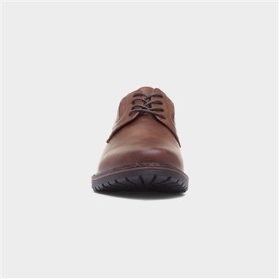 Mens Tan Lace Up Shoes