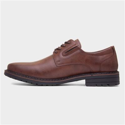 Mens Tan Lace Up Shoes