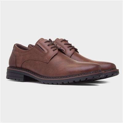 Mens Tan Lace Up Shoes