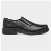 Hobos Brady Mens Black Slip On Formal Shoe (Click For Details)
