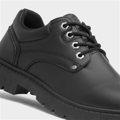 Mens Black Lace Up Shoes