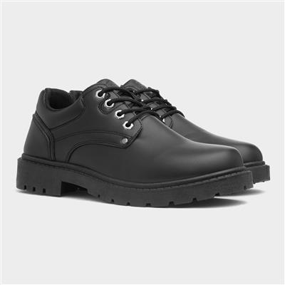 Mens Black Lace Up Shoes