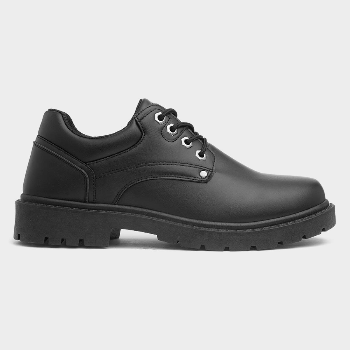 Mens Black Lace Up Shoes