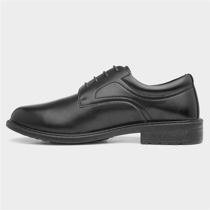 Mens Lace Up Shoe in Black