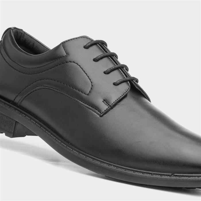 Mens Lace Up Shoe in Black