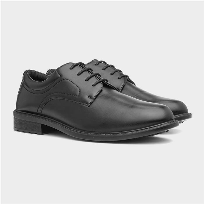 Mens Lace Up Shoe in Black