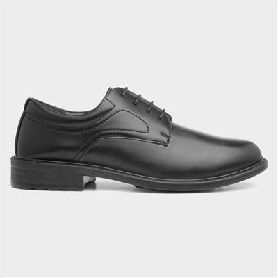 Mens Lace Up Shoe in Black