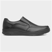 Beckett Enoch Mens Black Slip On Shoe (Click For Details)