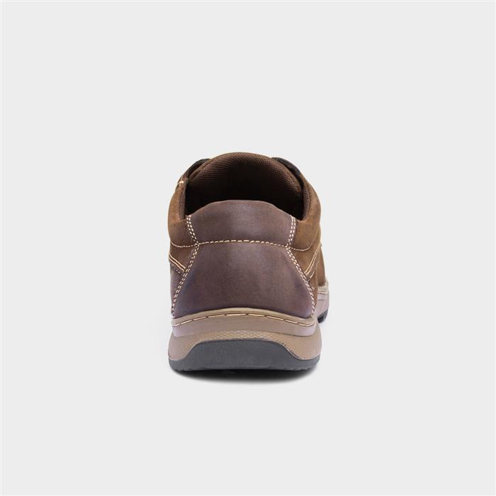 Tucker Mens Brown Leather Shoe