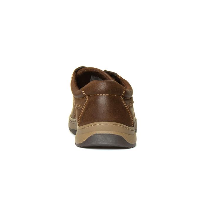 Chaussures Hush Puppies Tucker - Style Derby Mocassin Homme, Marron Nubuck | Semelle Mémoire De Forme