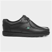 Kickers Fragma Mens Black Leather Lace Up Shoe (Click For Details)