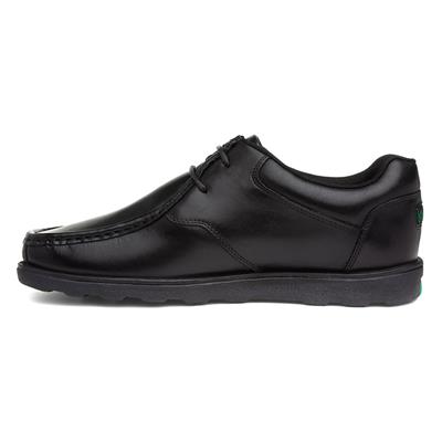 Kickers Fragma Mens Black Leather Lace Up Shoe-52382 | Shoe Zone
