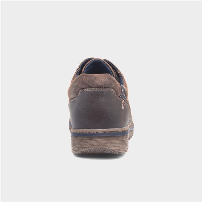 Billy Mens Brown Wide Fit Lace Up Shoe