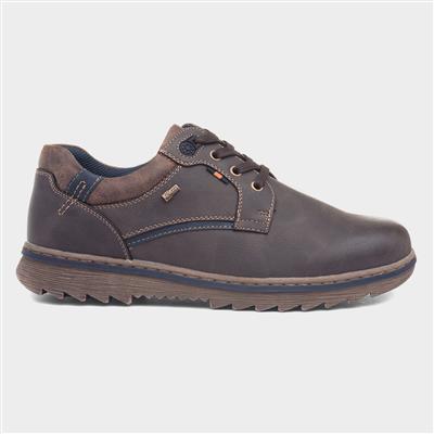 Billy Mens Brown Wide Fit Lace Up Shoe