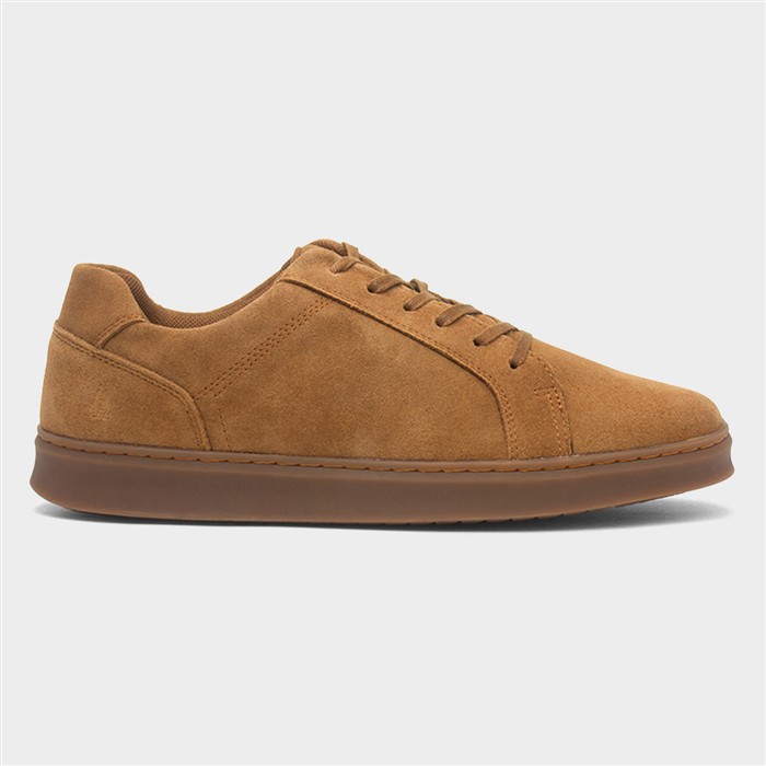 Hush Puppies Men's Tan Madden Suede Shoe Size 12