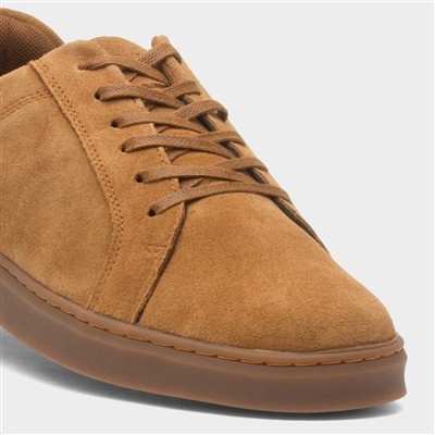 Madden Mens Tan Suede Shoe