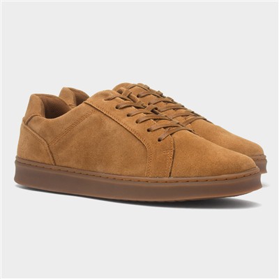Madden Mens Tan Suede Shoe
