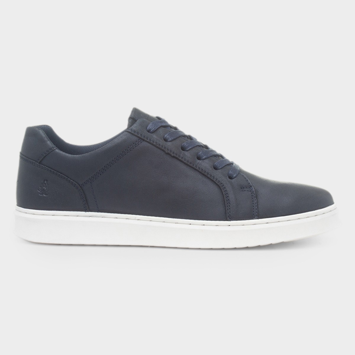 Madden Mens Navy Leather Shoe