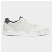 Hush Puppies Madden Mens White Leather Shoe (Click For Details)