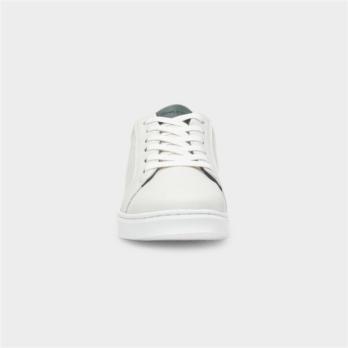 Madden Mens White Leather Shoe