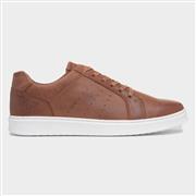 Hush Puppies Mason Mens Tan Leather Casual Shoe (Click For Details)