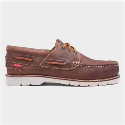 Peregrine Mens Brown Leather Shoes