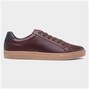 Hush Puppies Colton Mens Coffee Leather Shoe (Click For Details)