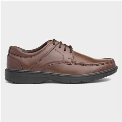 Benedict Mens Brown Lace Up Shoe