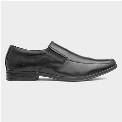 Billy Mens Black Leather Shoe