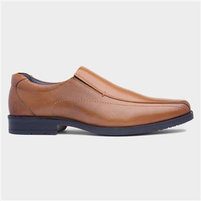 Brody Mens Tan Leather Shoe