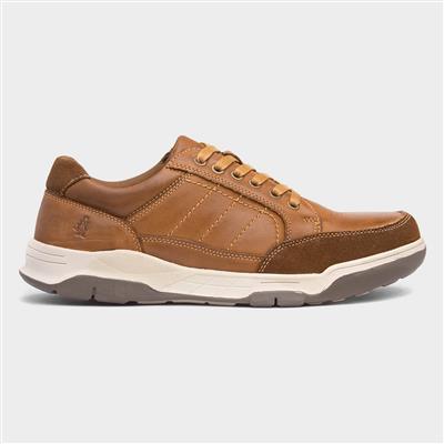 Finley Mens Tan Lace Up Leather Shoe