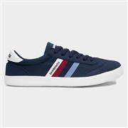 Lambretta Vulkan Mens Navy Lace Up Trainers (Click For Details)