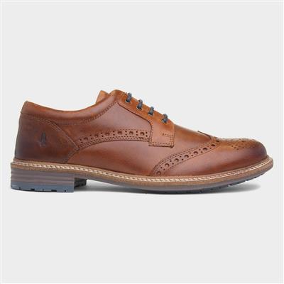 Jayden Mens Tan Leather Brogue