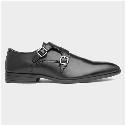 Bourne Men's Black Leather Shoe