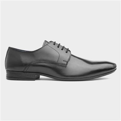 Oliver Mens Black Lace Up Leather Shoe