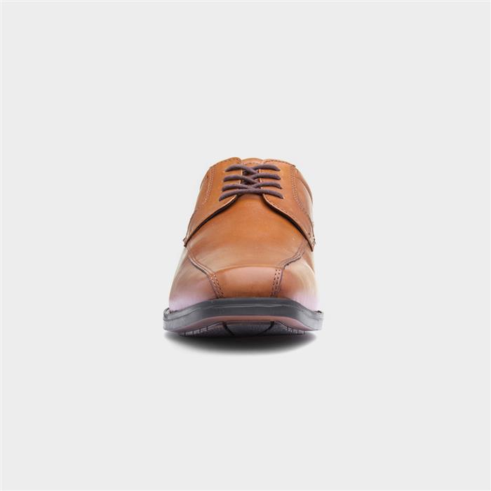 Brandon Mens Tan Leather Shoe