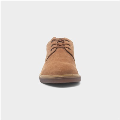 Guy Mens Tan Suede Shoe