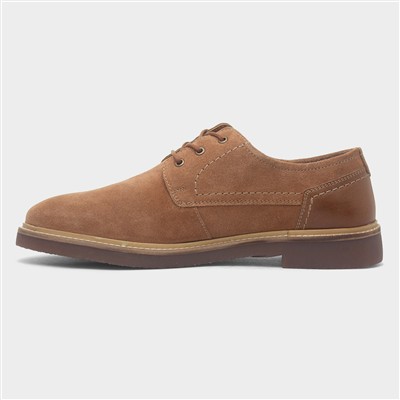 Guy Mens Tan Suede Shoe