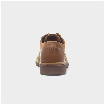 Guy Mens Tan Suede Shoe